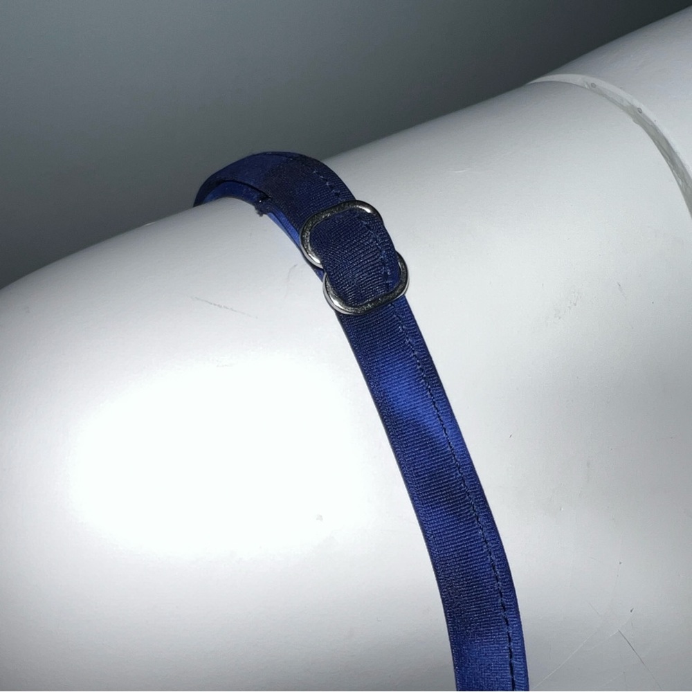 Aqua Green Blue Wrap Ruched One-Piece Bathing Suit | Size Women’s Small - Picture 6 of 14